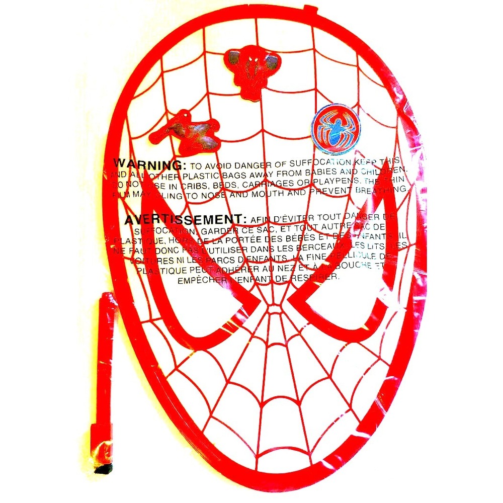 Marvel Comics Amazing Spiderman Dry Erase Message Board W/Eraser Marker/Magnets